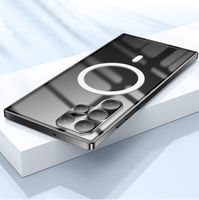 Galaxy S23 - Coque métal magsafe avec protection pour caméra