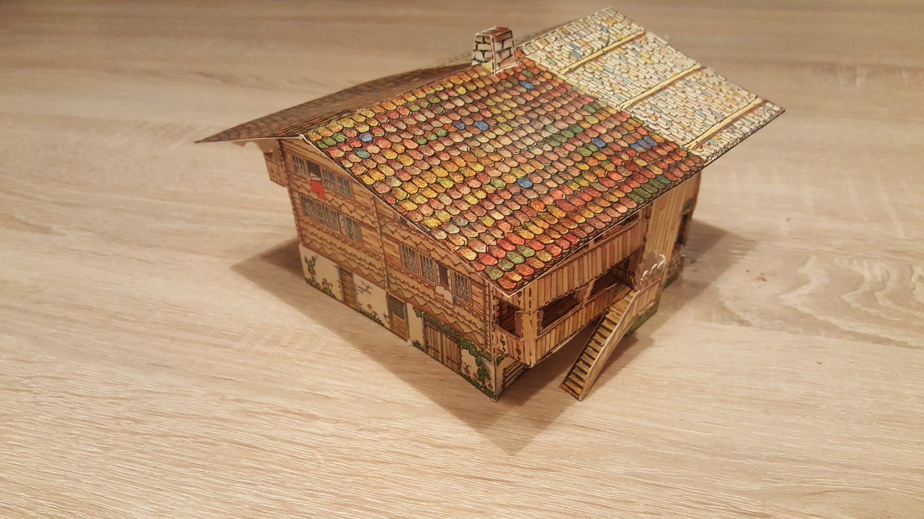 Kit di modellismo & Modellini statici: Modellbogen "Berner Bauernhaus" im Massstab 1:90 – Usato da Luzern venduto da orl_fdy8