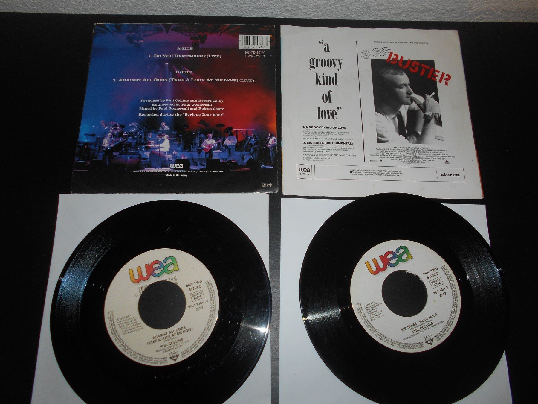 Dischi in vinile: 2 Single PHIL COLLINS – Usato da Aarberg venduto da witchhunter01 1