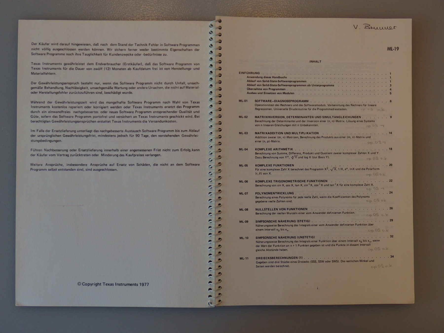 Texas Instruments Taschenrechner: Original-Dokumentation Texas Instruments TI-58 / TI-59 – Gebraucht aus Gwatt (Thun) von Nocturnal_99 6