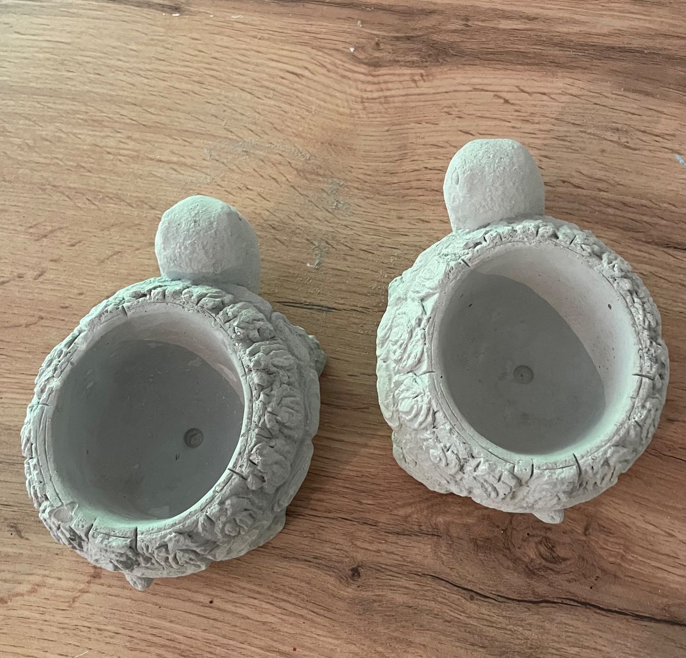 Blumentöpfe: 2 süsse Schildkröten Blumentöpfe – Neu und originalverpackt aus Au ZH von  4