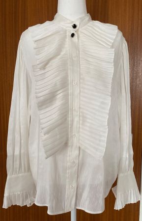 Sandro Hemdbluse aus Leinen/Seide Gr.3 - 38 (CH)“NEU“