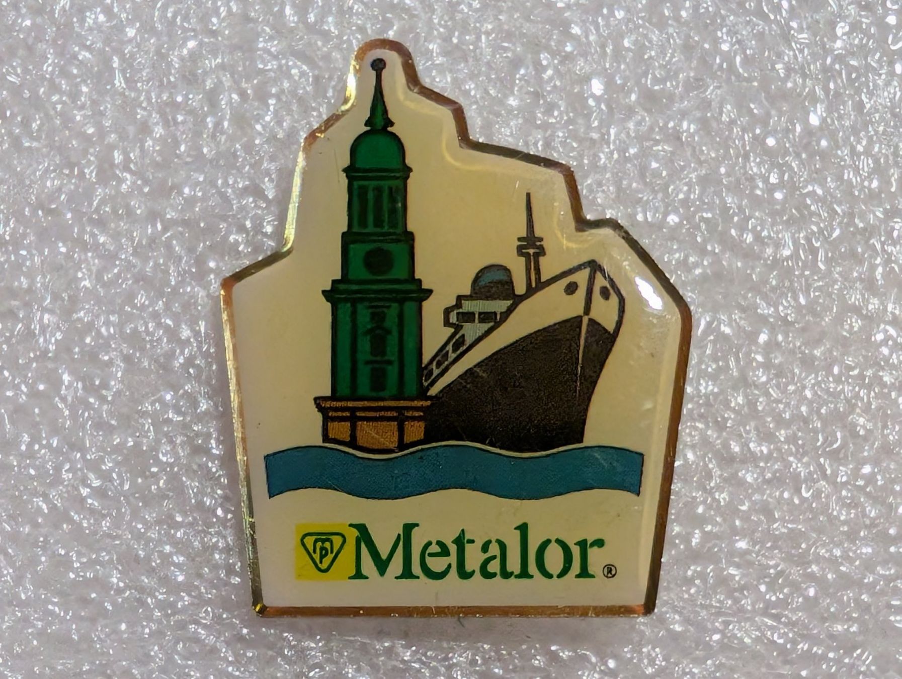 Placchette & Badge: Ansteckpin 275: Metalor – Usato da Oppligen venduto da Pin-Fall-Shop