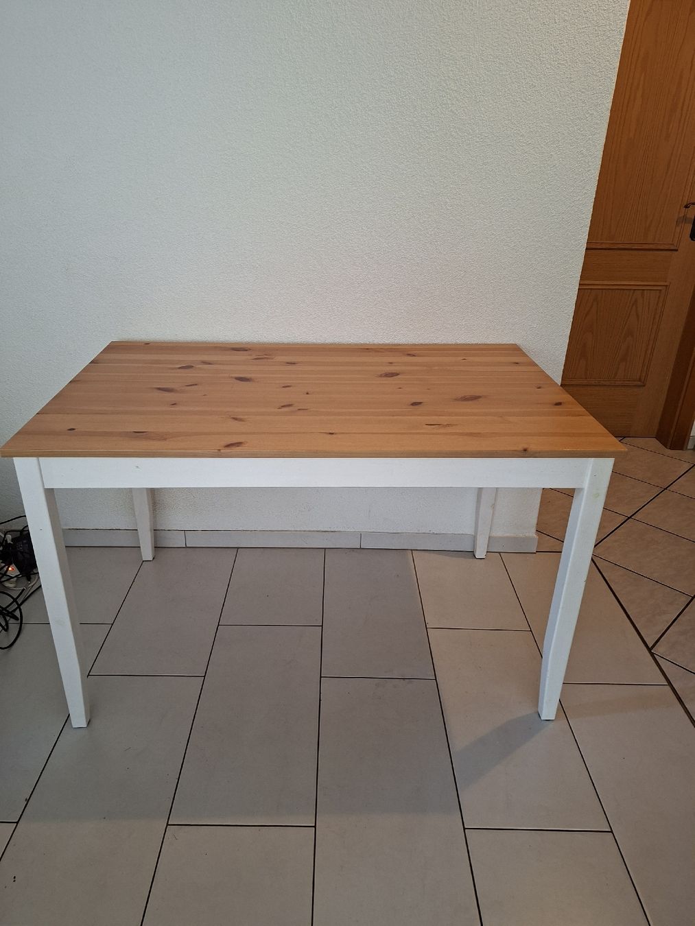 Ikea Set di tavolo e panche: 2* Bistrup Stuhl mit Lerhamn Tisch – Usato da Rufi venduto da tui_g6y2 5