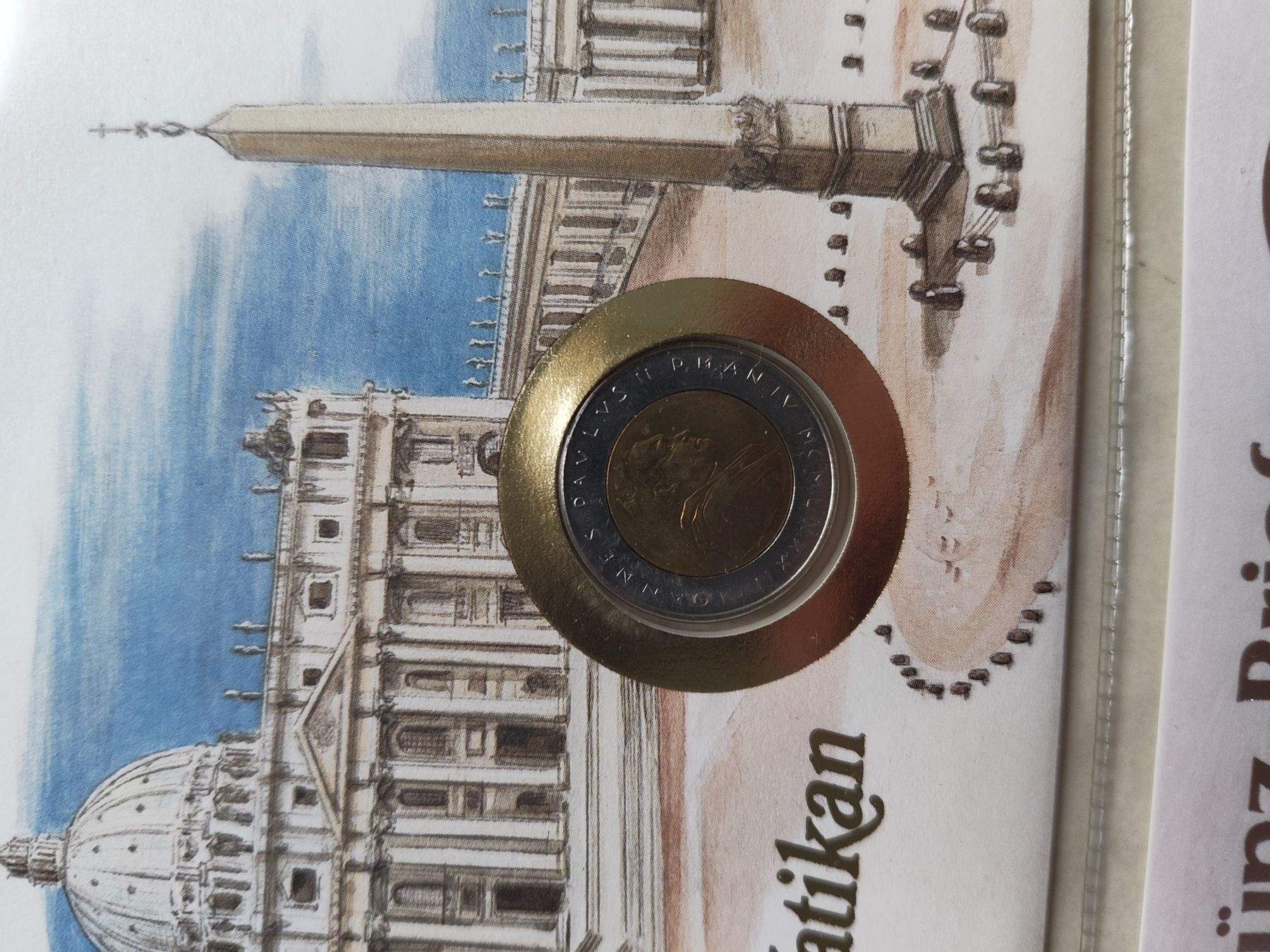 Toutes les monnaies: Münzbrief Vatikan – D'occasion à Schönenwerd par pin_rn7v 3