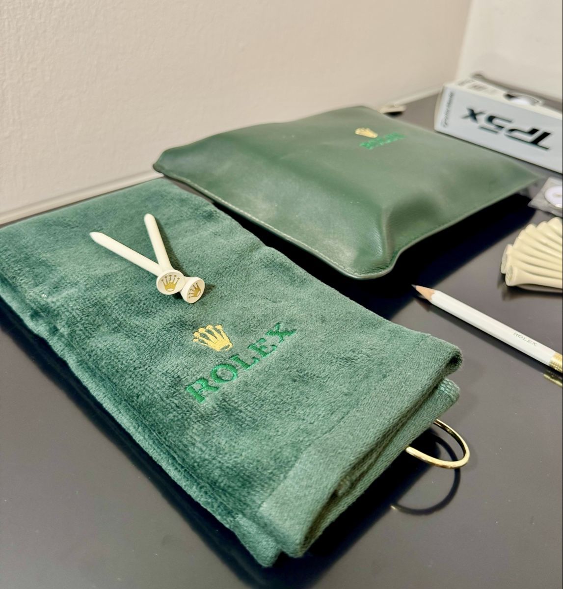 Mazze & Set: Rolex Exclusive Golf Gift Set  – Nuovo (secondo la descrizione) da Lugano venduto da Chronova_Swiss_Trade