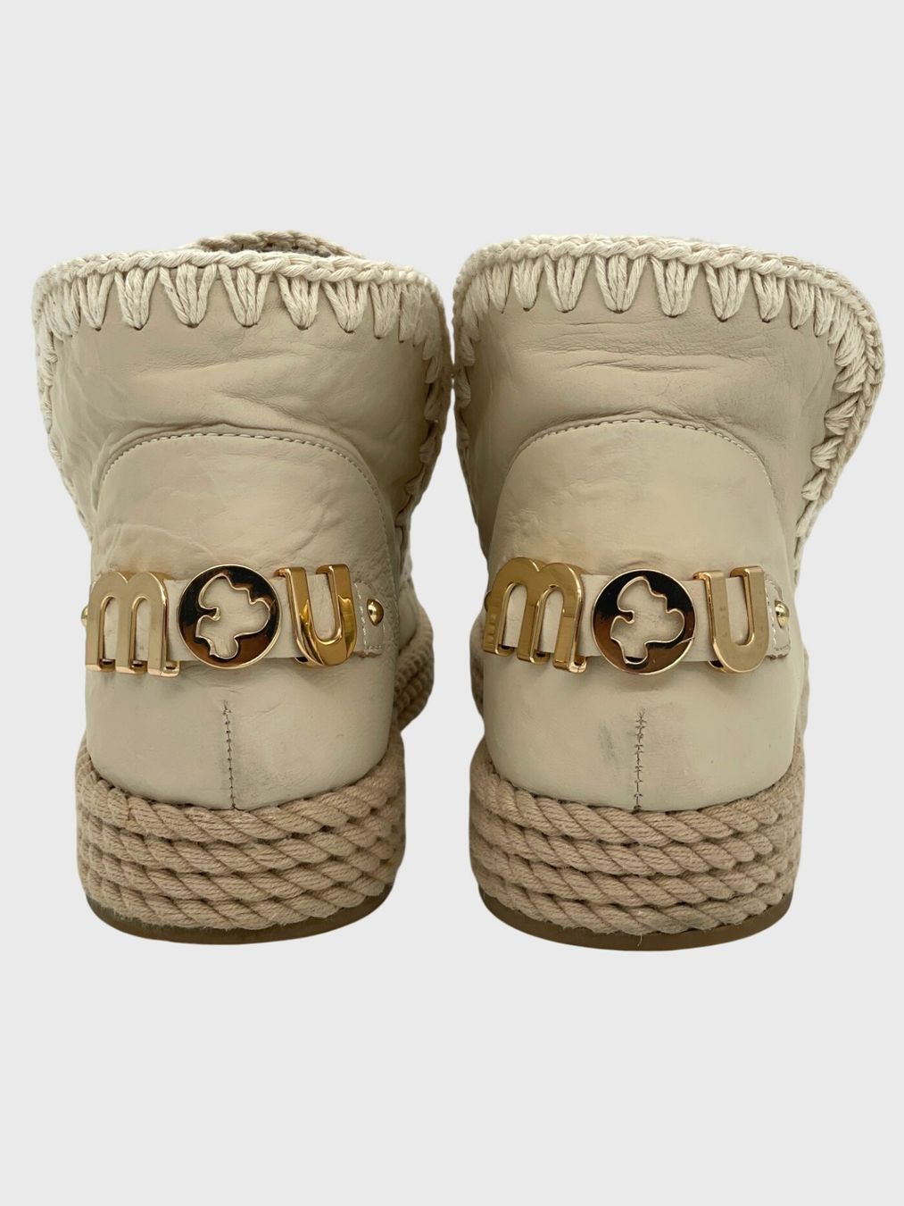Mou Chaussures femmes: Mou Boots Mou Eskimo Ankle Boot EU 38 Beige – D'occasion à Zürich par shoe_shop 4