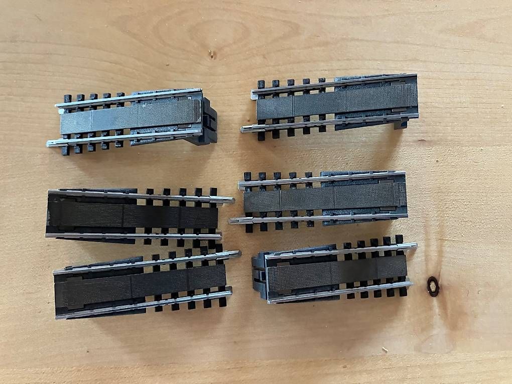 Märklin Modellini di ferrovie: 6 K- Gleisanschlüsse zu Drehscheibe – Nuovo e nell'imballaggio originale da Mont Tramelan venduto da Oktober1958 1