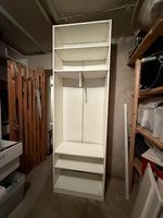 IKEA PAX Korpus ohne Türen 50x35x235 mm