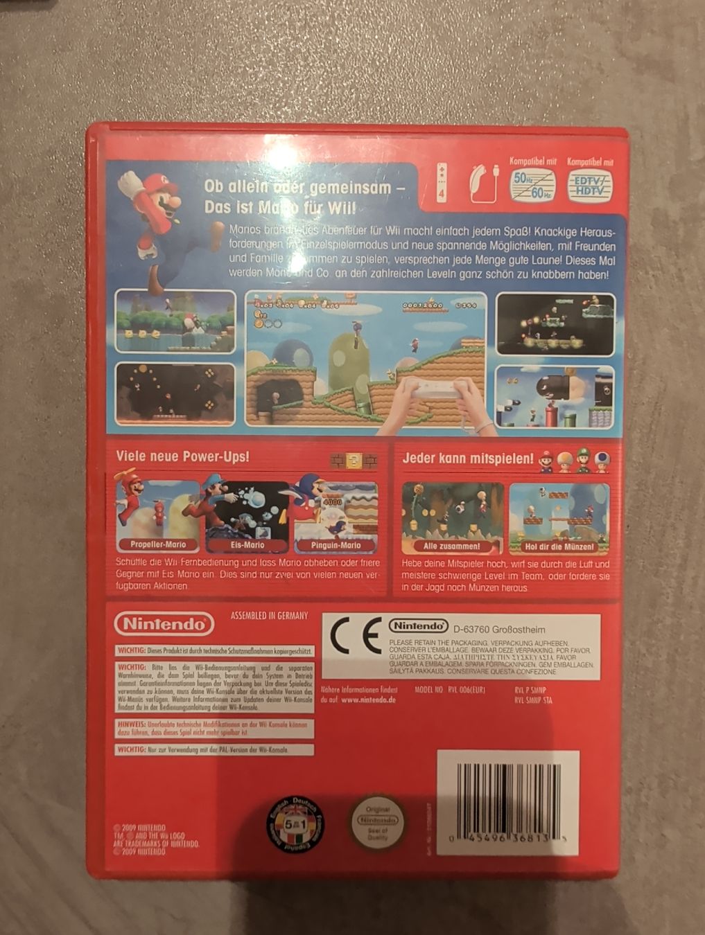 Spiele: New Super Mario Bros. Wii Nintendo – Gebraucht aus Neuendorf von borns 2