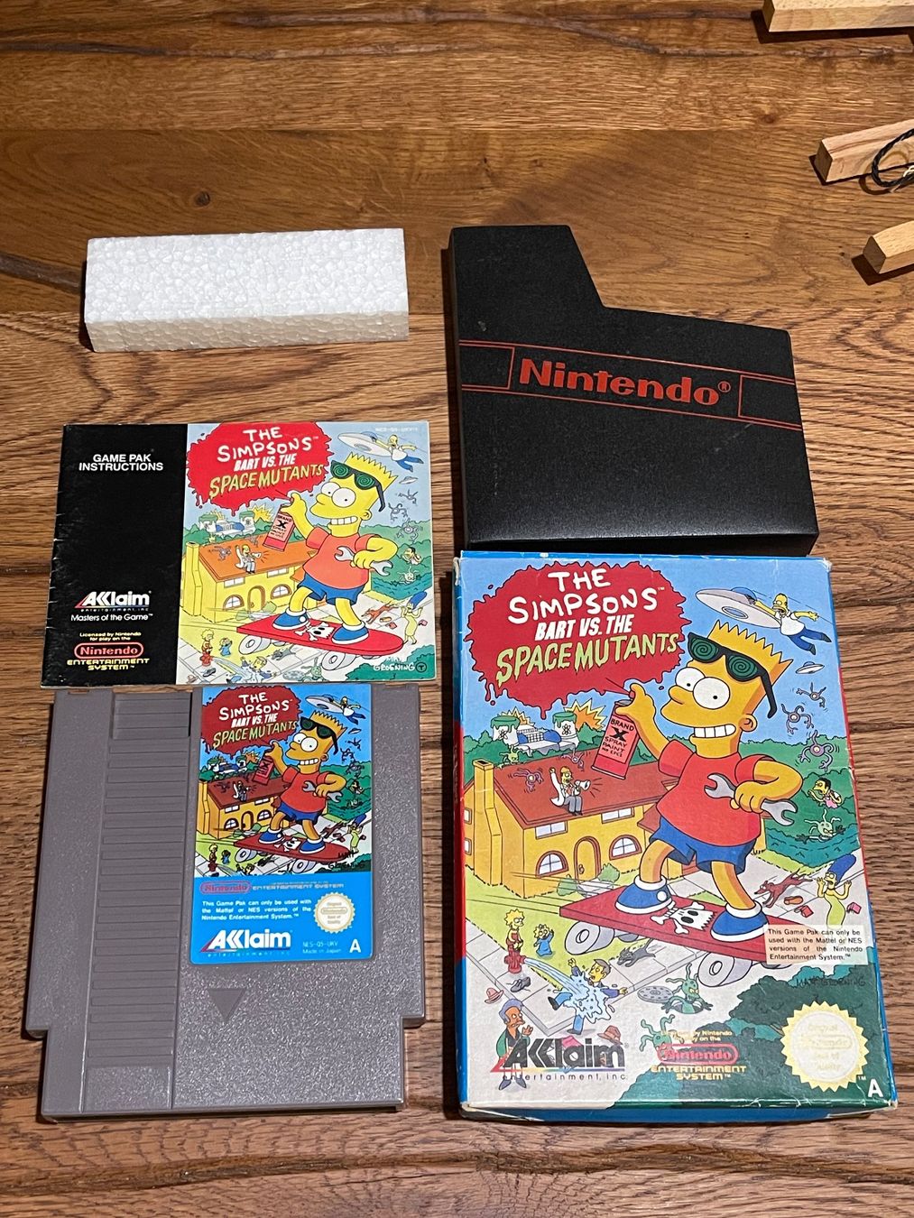 Nintendo Giochi: Simpsons - Bart vs Space Mutants NES OVP mit Anleitung – Usato da Zuerich venduto da Dorsi