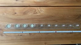 aussergewöhnlicher Teelichthalter aus Glas
