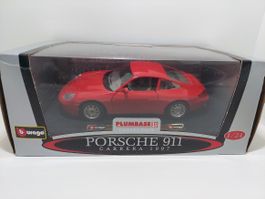 1:24 Porsche 911 Bburago PROMO Plumbase RAR