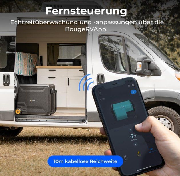 Réfrigérateurs et refroidissement: BougeRV 47L Kompressor Kühlbox mit Rollen – Neuf (Voir description) à Neuhaus SG par LENZ30 6