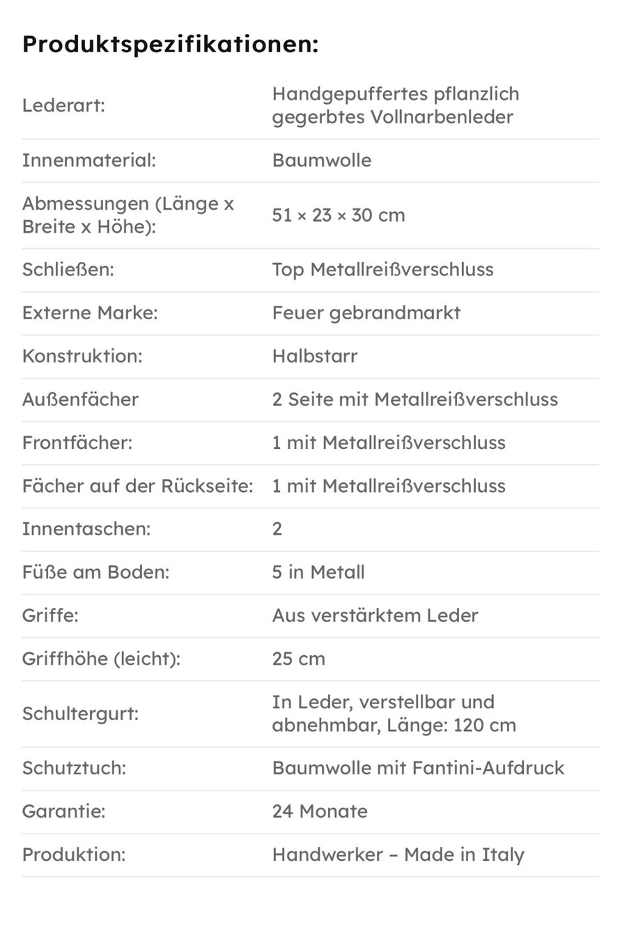 Borse: Reisetasche Leder England - Farbe: Braun – Nuovo e nell'imballaggio originale da Wittenbach venduto da WWW.DRILUBAGS.CH 8