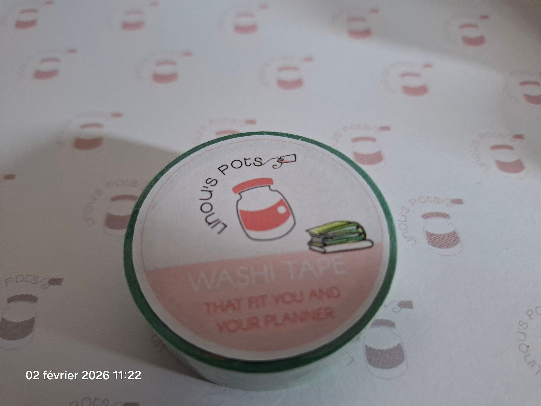 Aufkleber: 5 washi tape 15mmx10m – Neu und originalverpackt aus Yverdon-les-Bains von Dan00 7