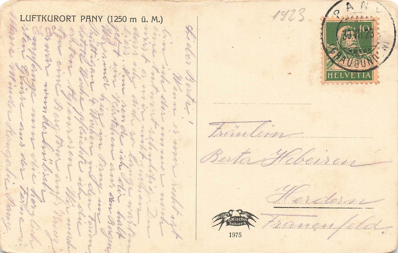 Cartoline postali: Bachpartie hinterm Dorf – Usato da Biasca venduto da Blenio71 1