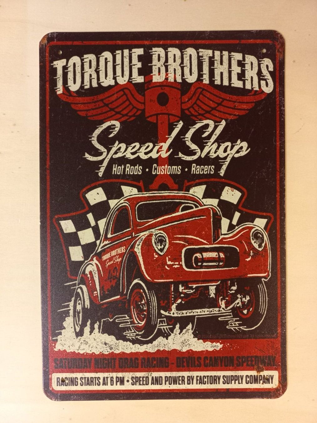 Schilder: Torque Brothers Blechschild – Neu (gemäss Beschreibung) aus Alberswil von mech350