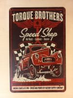 Torque Brothers Blechschild