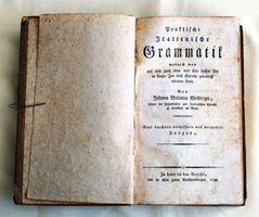 Praktische Italienische Grammatik 1799