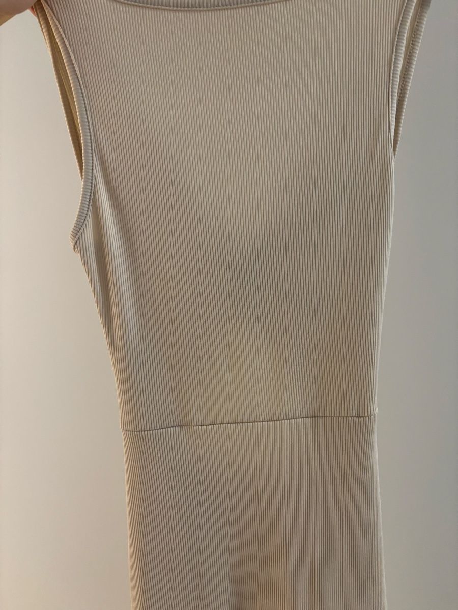 Vestiti: Beiges Maxikleid – Usato da Luzern venduto da aloevira 3