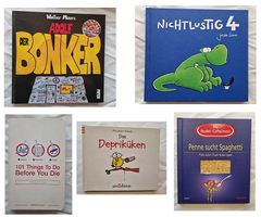 Comics Set - 5 Buecher - Moers, Nichtlustig usw.
