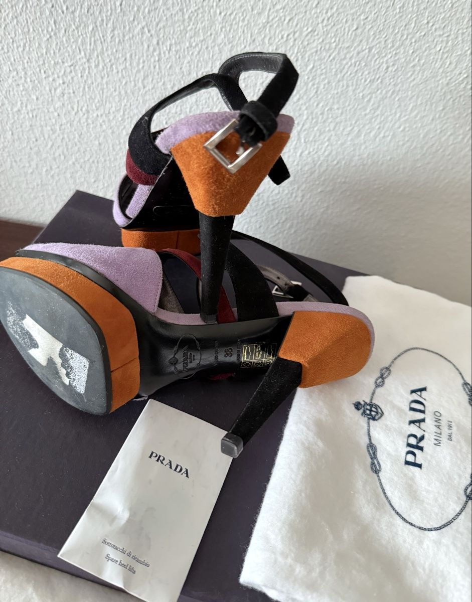 Prada Scarpe da donna: PRADA Leather Heels Pumps \ 38 – Nuovo (secondo la descrizione) da Zollikon venduto da ces-chic 4