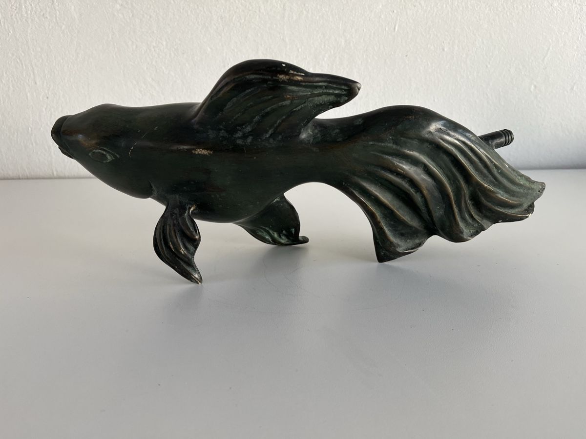 Sculture & Statue: Fisch aus Bronze – Usato da Wetzikon ZH venduto da seli03 5