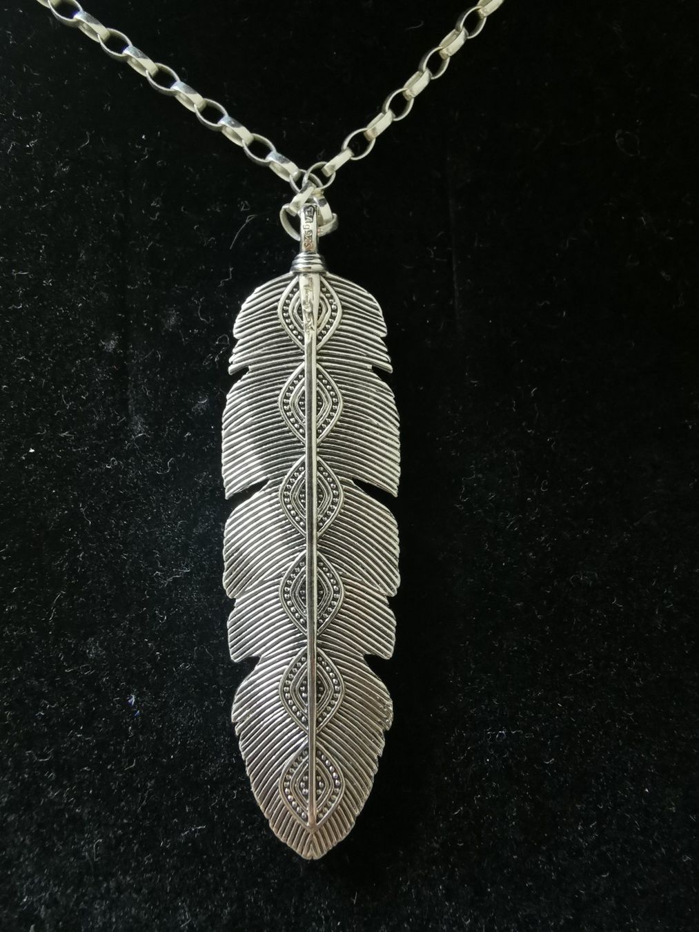 Thomas Sabo Catenine: Thomas Sabo Ethno Feder mit Kette – Nuovo (secondo la descrizione) da Gunzgen venduto da 0Aurin0 3