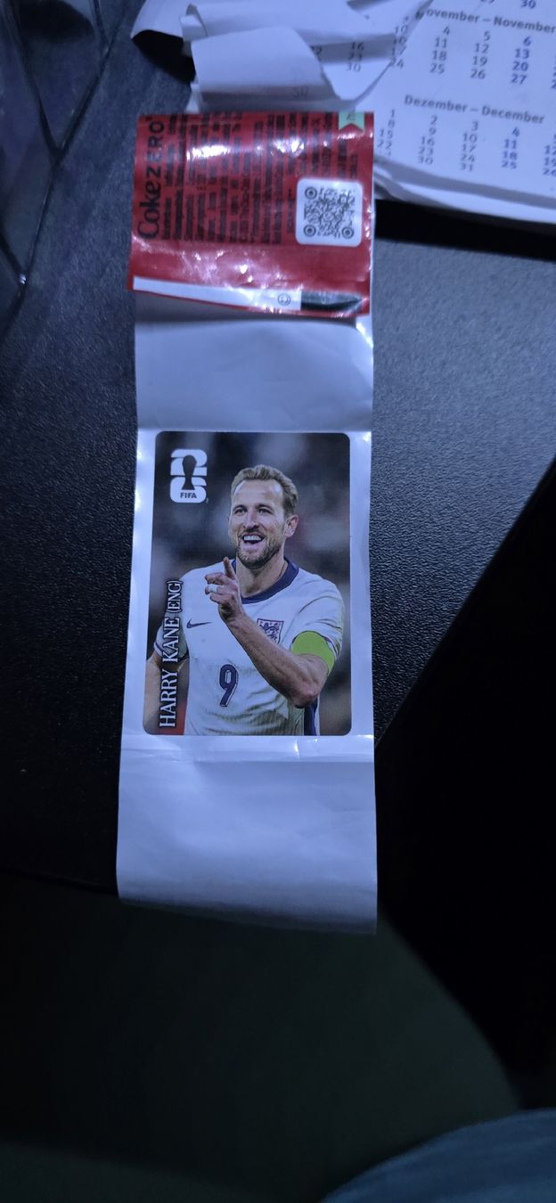 Panini Carte collezionabili: Harry Kane CC11 Coca Cola Panini – Nuovo e nell'imballaggio originale da Zürich venduto da Alibaba1234