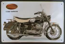Moto Guzzi Insegne: Blechschild-MOTO GUZZI V 850 CALIFORNIA – Nuovo e nell'imballaggio originale da Rupperswil venduto da big-one-sale