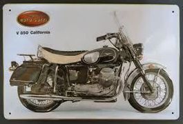 Blechschild-MOTO GUZZI V 850 CALIFORNIA