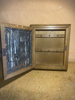Retro Schlüsselkasten, Eiche massiv, Motiv "Altstadt"