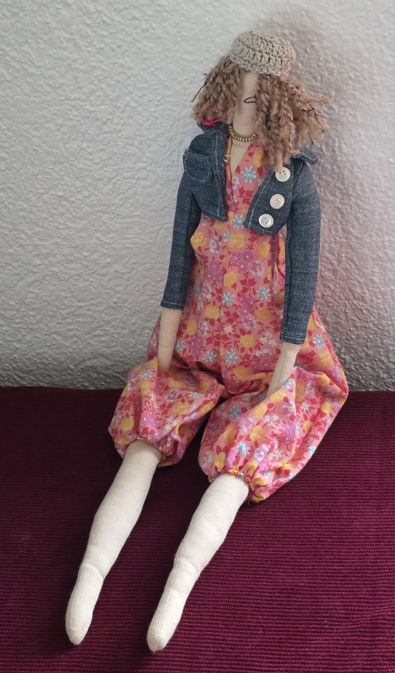 Bambole: Tilde Stoffpuppe, Unikat - ideales Geschenk! – Usato da Rheinsulz venduto da Gilea 1