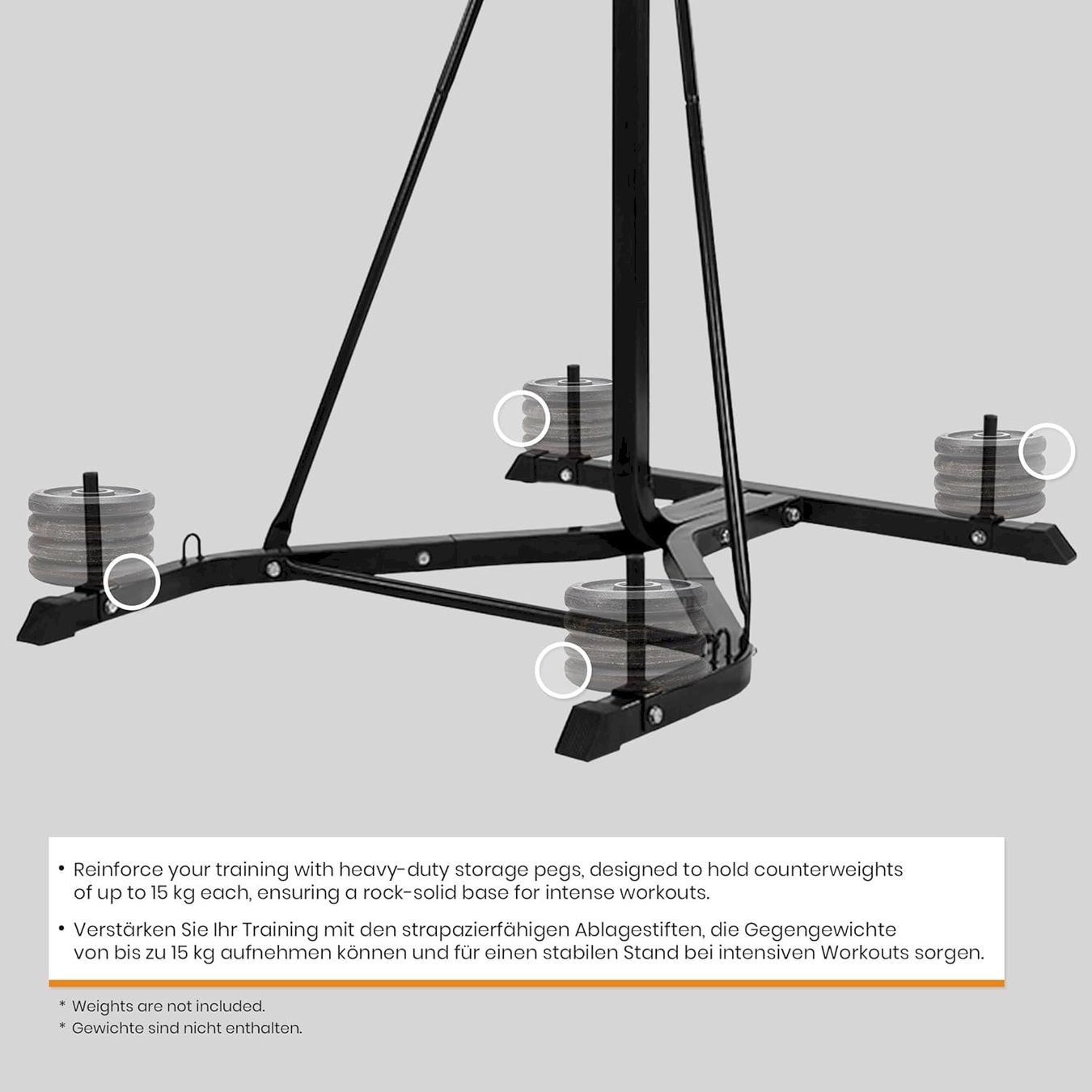 Sacs de frappe: Physionics Boxsackständer + Punchingball – Neuf avec emballage d'origine à Bottighofen par zaap 4