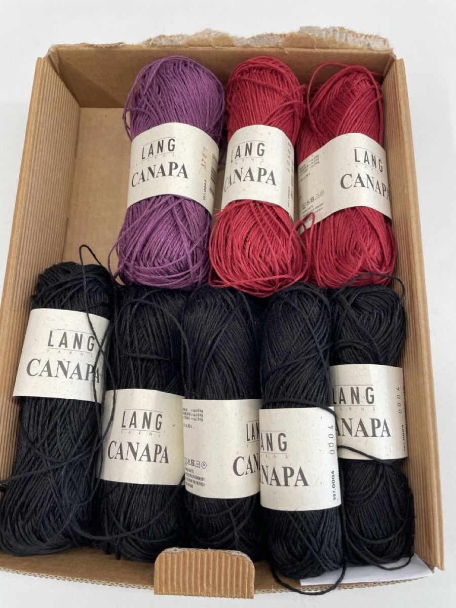Lang Yarns Wolle: Markenwolle Canapa Lang Yarns  – Neu (gemäss Beschreibung) aus Lohn Ammannsegg von ant_5l6r