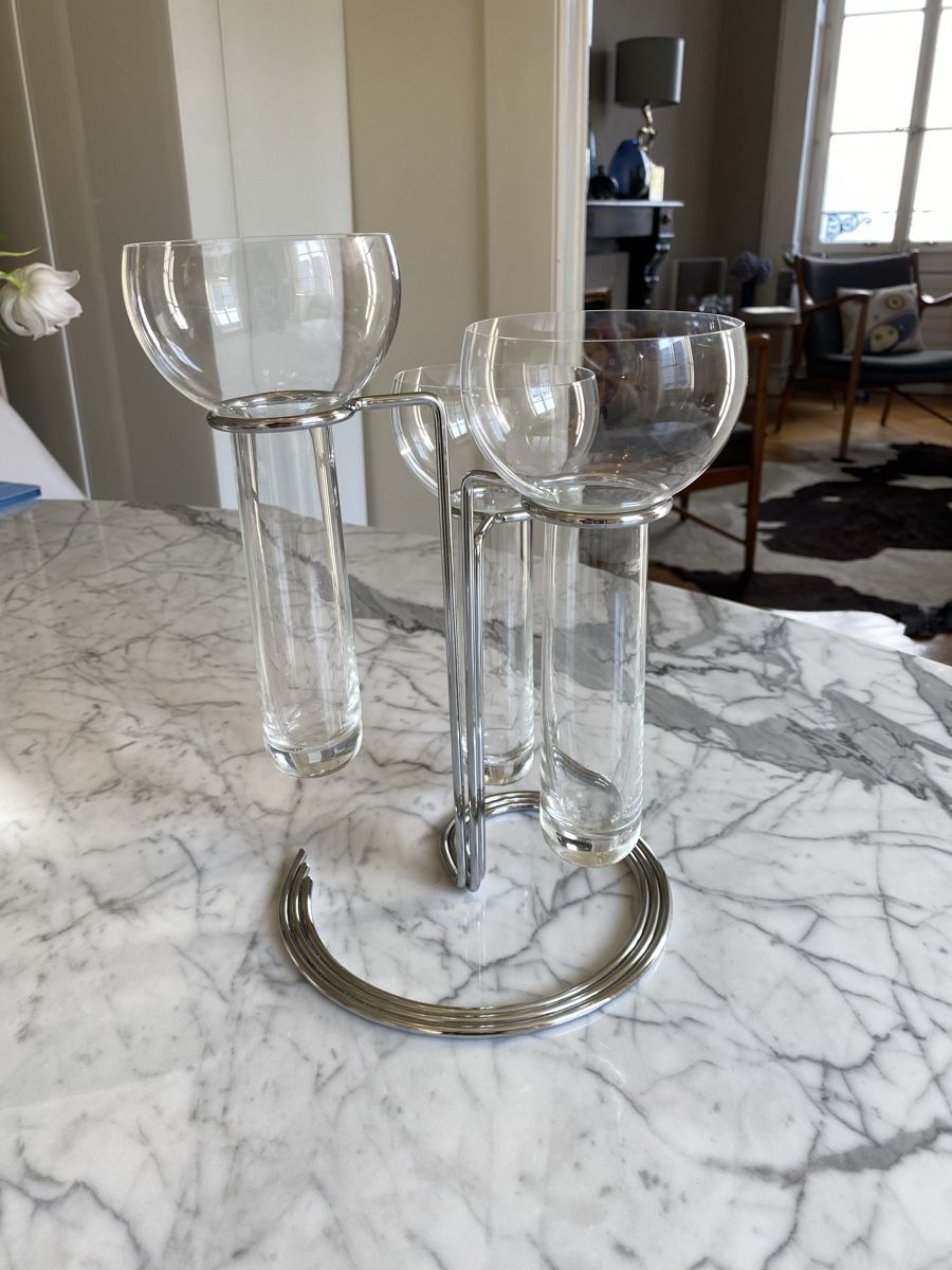 Rosenthal Kerzenständer: Vase Bougeoir Rosenthal Aqualux – Neu (gemäss Beschreibung) aus Genève von Oscar-111 5