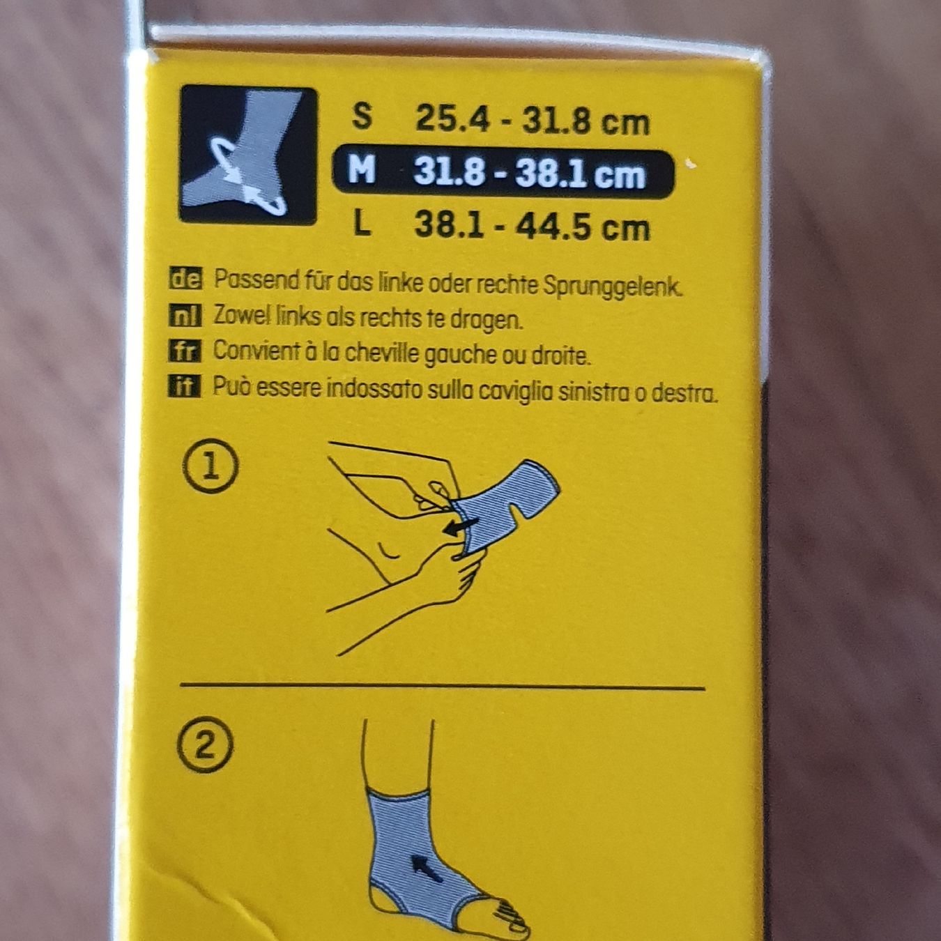 Attrezzature mediche: Sprunggelenk-Bandage – Nuovo e nell'imballaggio originale da Wettingen venduto da Christianv 4
