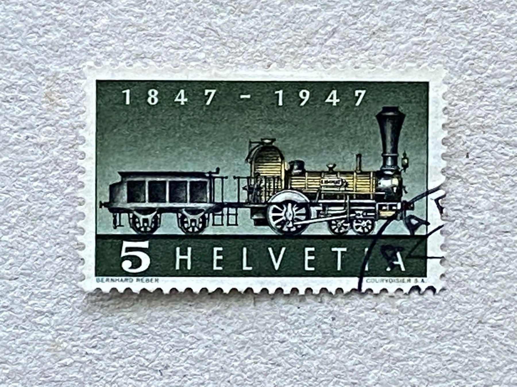 Alle Briefmarken: 277, gestempelt, verschobener Druck – Gebraucht aus Aarau von hilde47 1