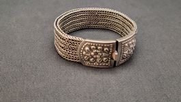 Breites Silber-Armband