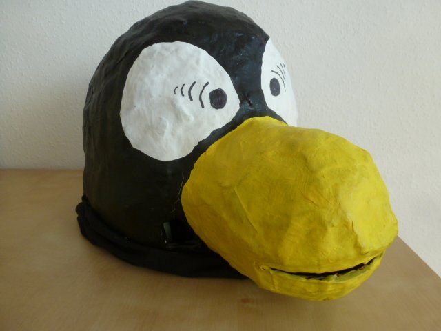 Masken: Fasnachtsmaske Pinguin 2 Stück – Gebraucht aus Luzern von luga01 7
