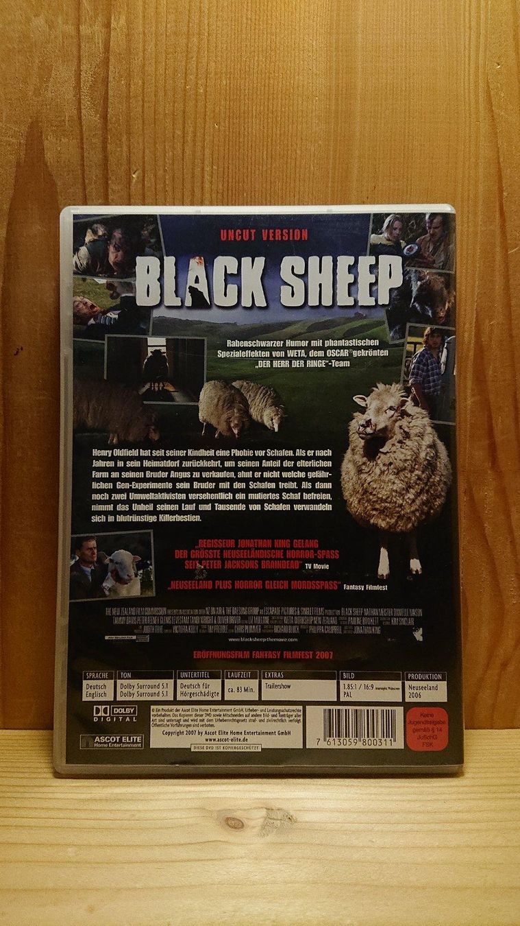 Tutti i DVDs: BLACK SHEEP Uncut auf DVD – Usato da Wilderswil venduto da Exebub 1
