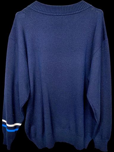 Maglioni & Felpe: Les Copains Marine-Pullover mit nautischem Emblem - – Usato da Zug venduto da vinokilo 4