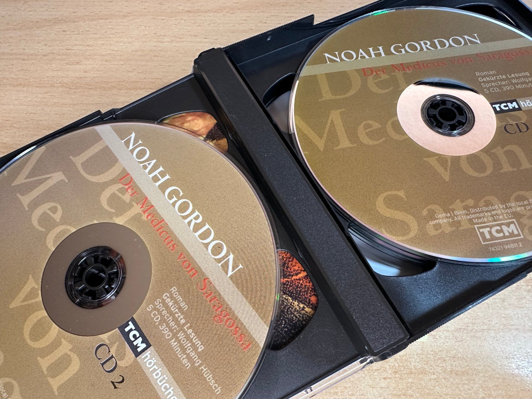Audiolibri: Noah Gordon - Der Medicus von Saragossa - 5 CD – Usato da Rikon im Tösstal venduto da Alpenmutz 2