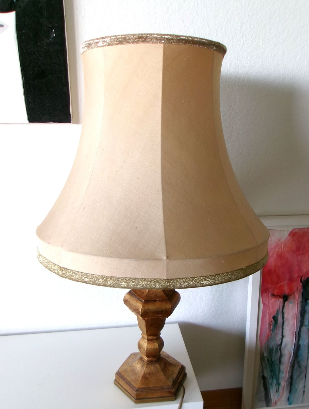 Lampade: Zwei grosse Tischlampen Hotel Schweizerhof Bern – Difettoso da Solothurn venduto da Rangoo 8