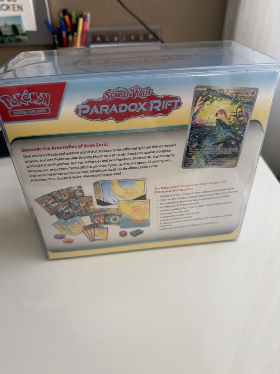 Pokémon Cartes à collectionner: Paradox Rift ETB, sealed, (EN) + plastic protection – Neuf avec emballage d'origine à Zürich par Al_23_CH 1