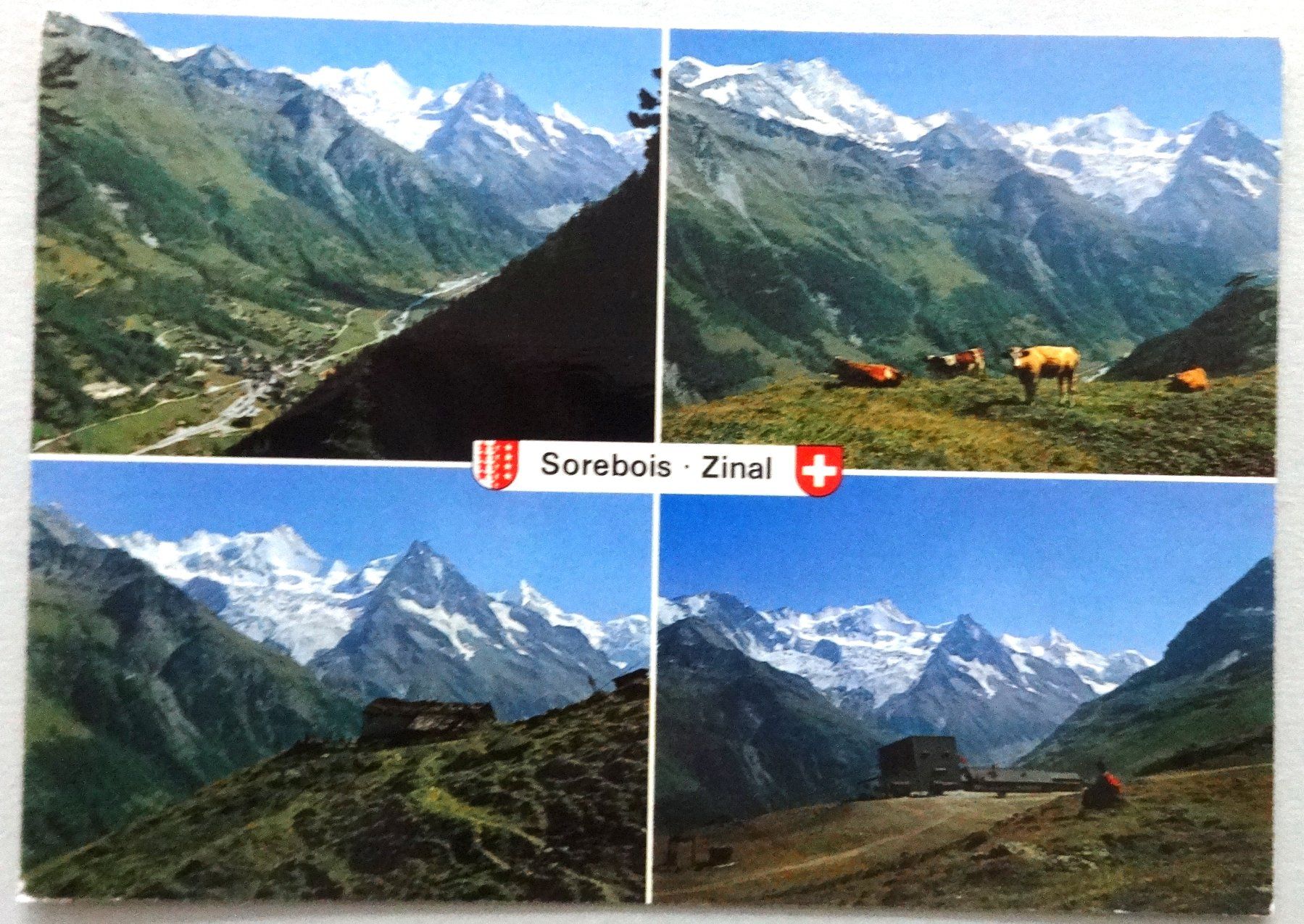 Cartes postales: Sorebois s. Zinal, Valais – D'occasion à Fétigny par Billy2miny