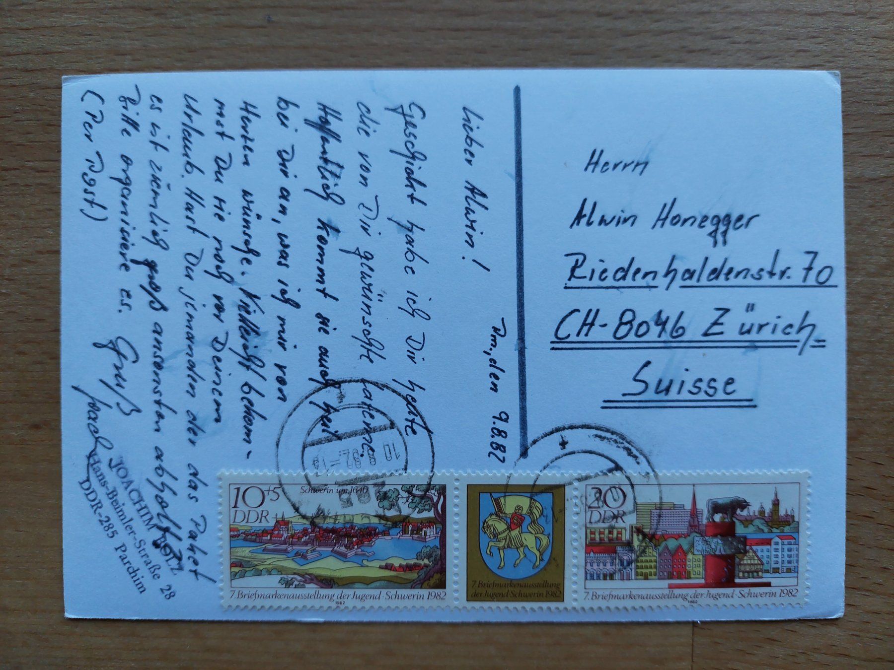 Cartoline postali: Echtfotokarte Bahn Eisenbahn Lokomotive – Usato da Obfelden venduto da Foto_Bild_Kunst_Buch 1