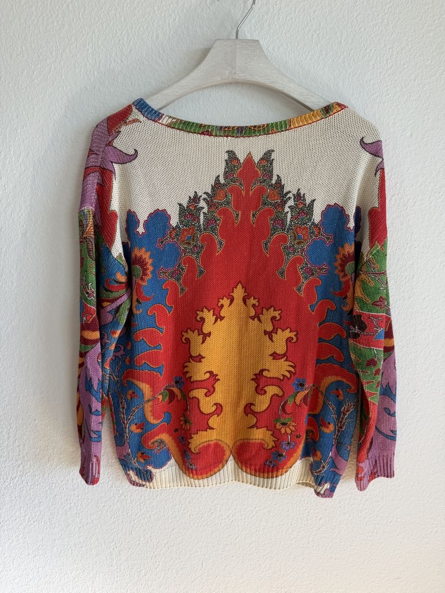 Etro Pulls & Sweat-shirts: Pull en soie et lin ETRO – D'occasion à Cressier FR par Kvito4ka 4