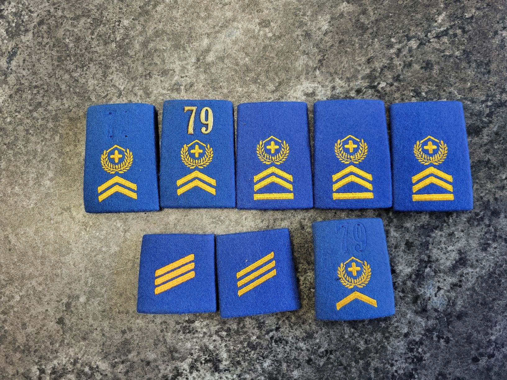 Schweizer Armee Uniformi: Gradabzeichen, Gradi militari – Usato da Grono venduto da Spotty77